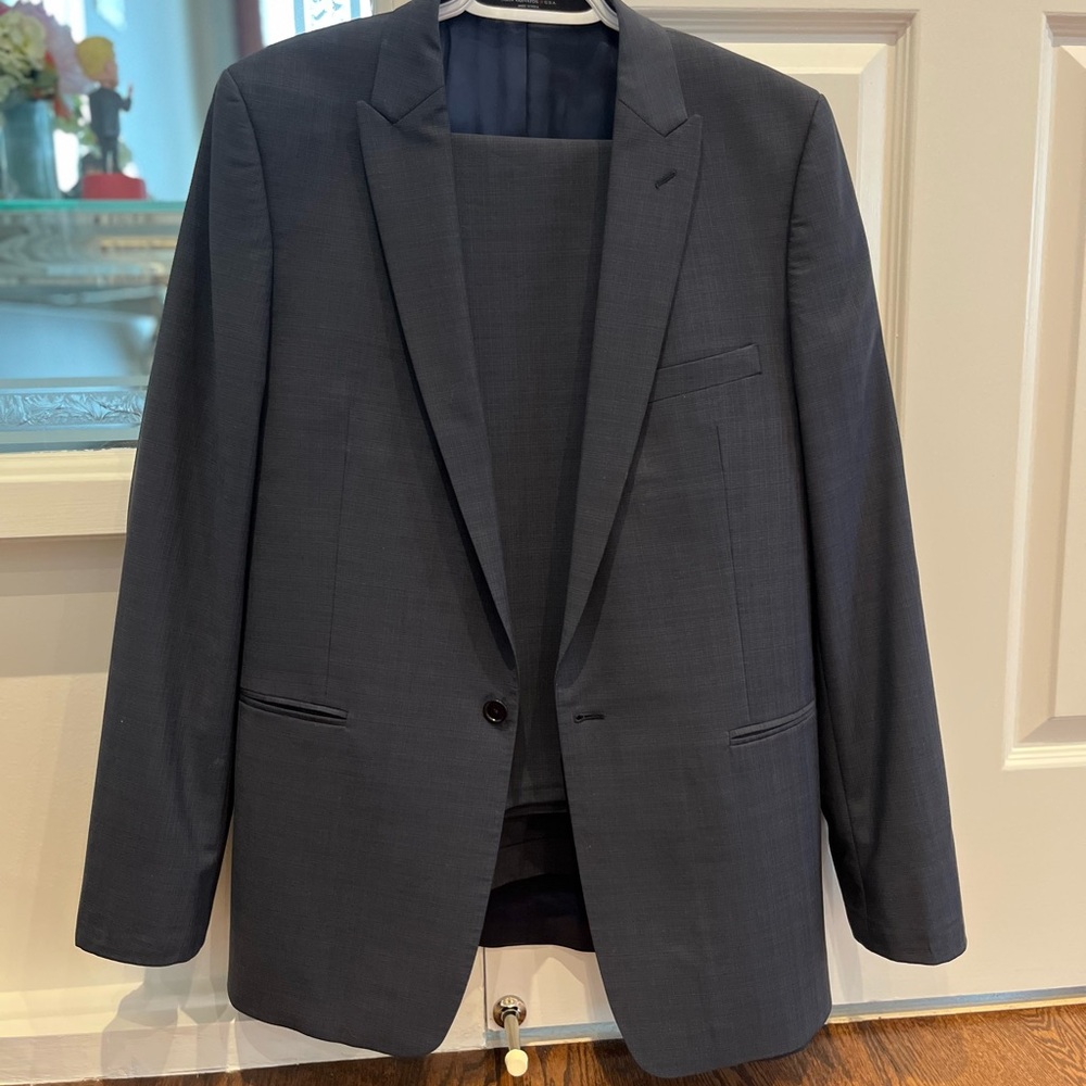 John Varvatos Charcoal Men's Suit